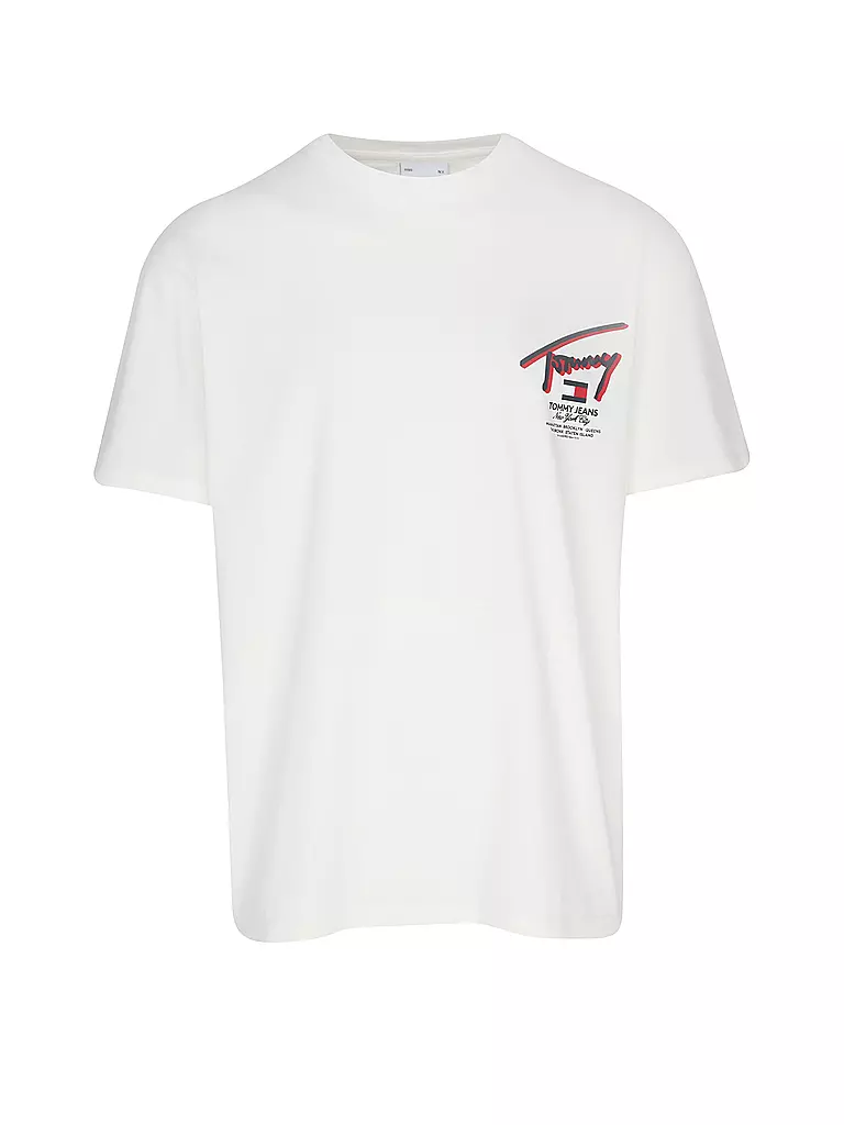 TOMMY JEANS T-Shirt weiss