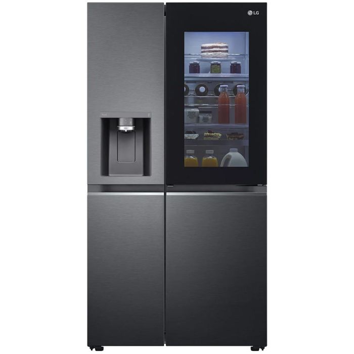 LG Side-by-Side GSXV 90 MCDE // InstaView® / Festwasseranschluss // 100€ LG Cashback