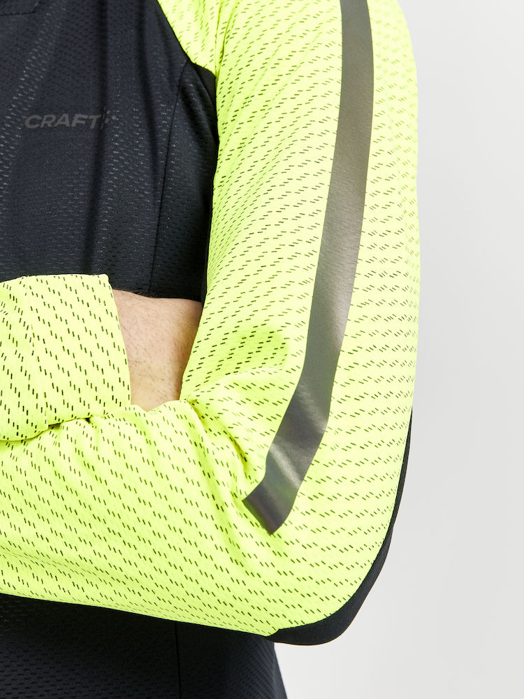 Craft Bike SubZero Lumen Jakke Sort/Gul