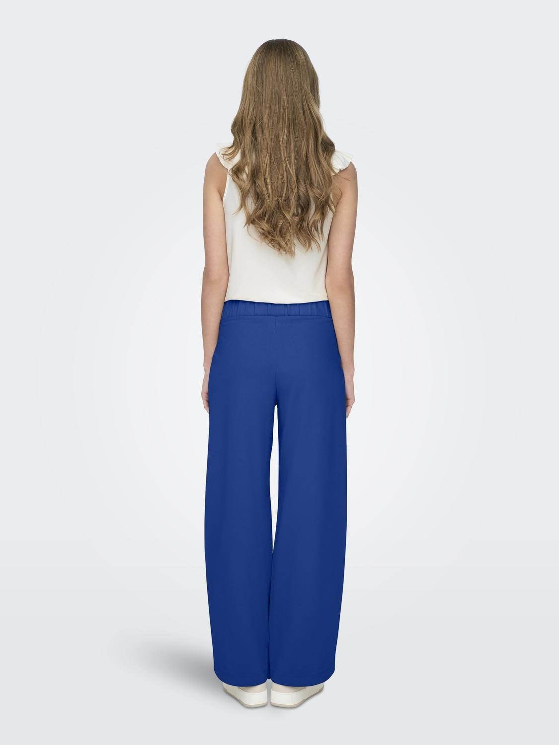 JDY Jerseyhose »JDYGEGGO NEW LONG PANT JRS NOOS«  mit dekorativem Riegel vorne am Bund