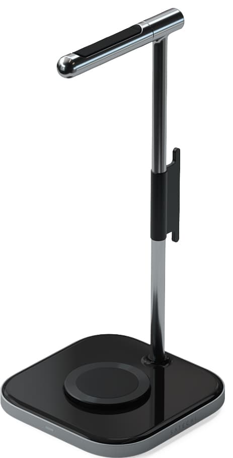 Satechi 2-i-1 høretelefonstativ/oplader til iPhone 13/AirPods Pro