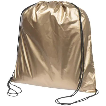 Macma Turnbeutel aus Polyester, metallic gold