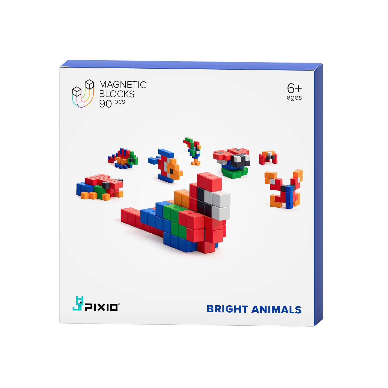 Magnetbaukasten Bright Animals