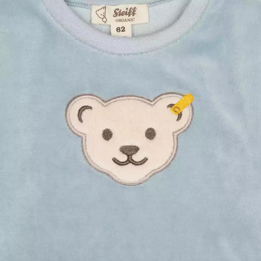 Steiff Sweatshirt GOTS celestial blue