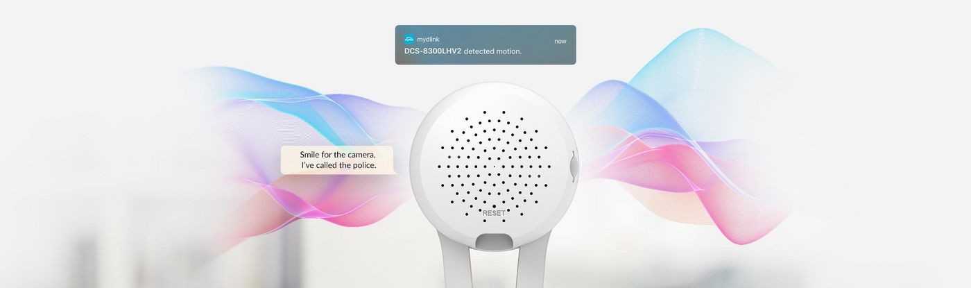 D-Link - Full HD indendørs Wi-Fi overvågningskamera DCS-8300LHV2