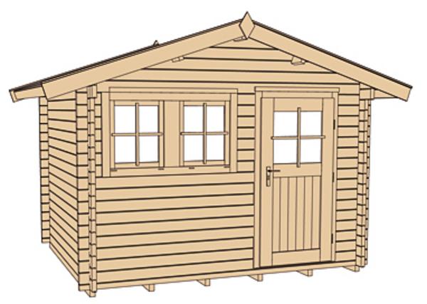 Weka Gartenhaus 139