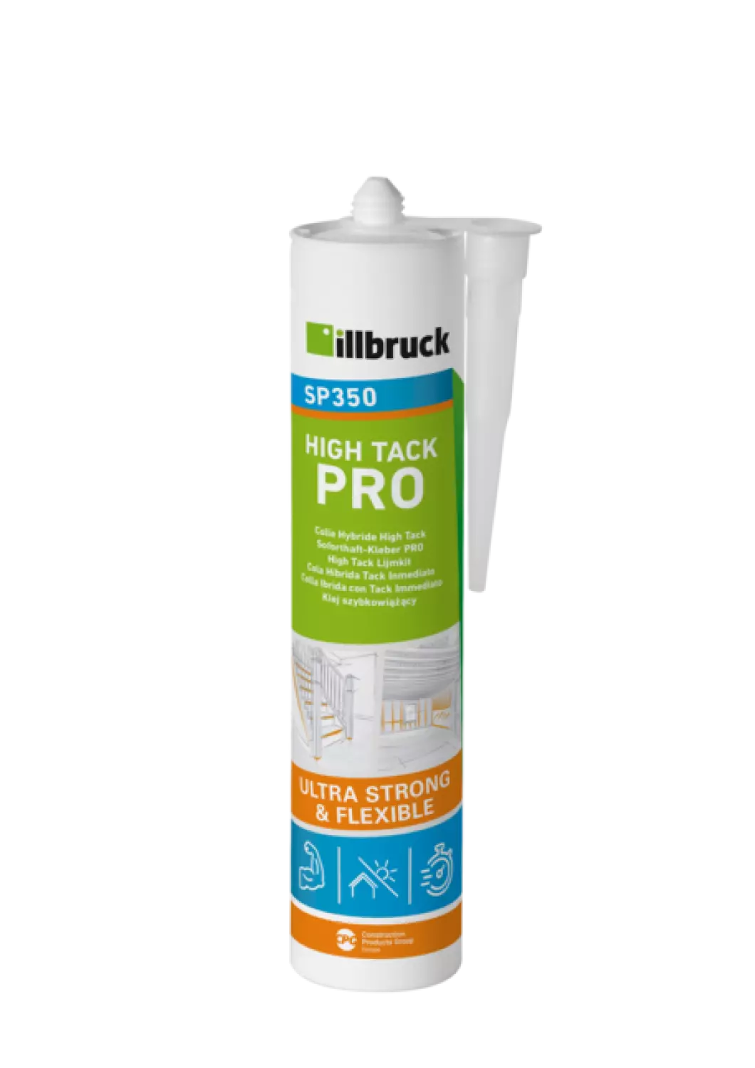 illbruck SP350 High Tack Montagelijm - Koker - 310ml