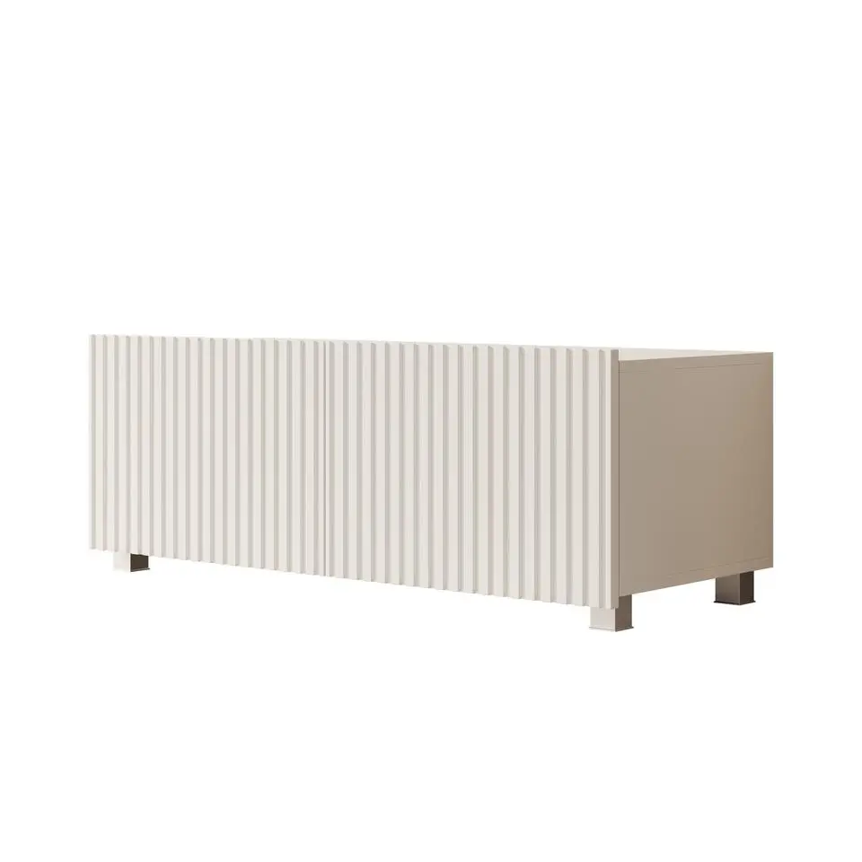 Meubella - TV-Meubel Kenderes - Wit - 100 cm
