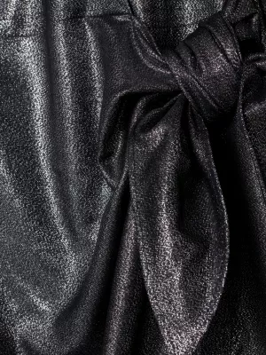 Vestido midi brilhante com amarração Tommy Hilfiger x Festive