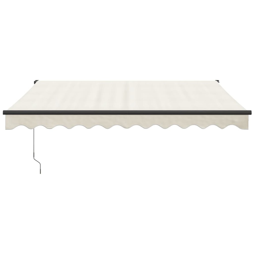 Auvent rétractable automatique crème 3,5x2,5 m