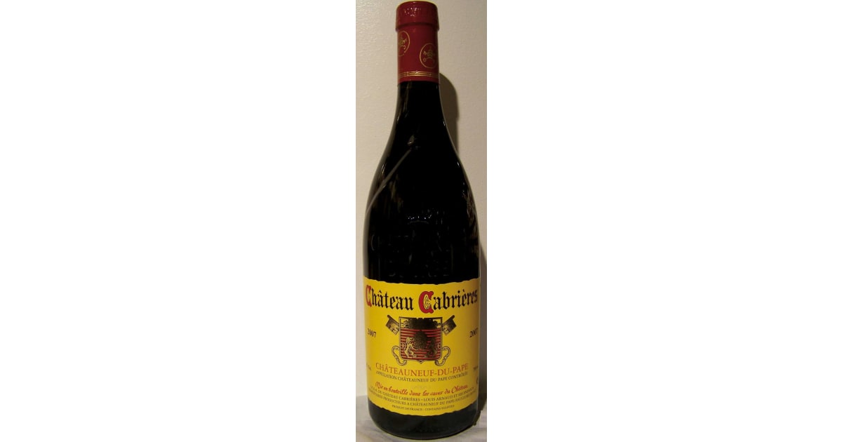 Château Cabrieres Chateauneuf du Pape (Einweg)