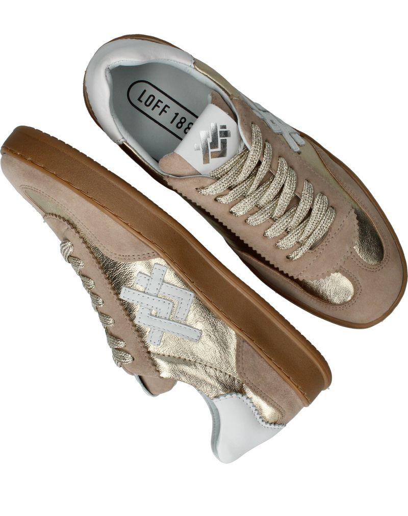 LOFF 1881 Sneakers Beige Dames