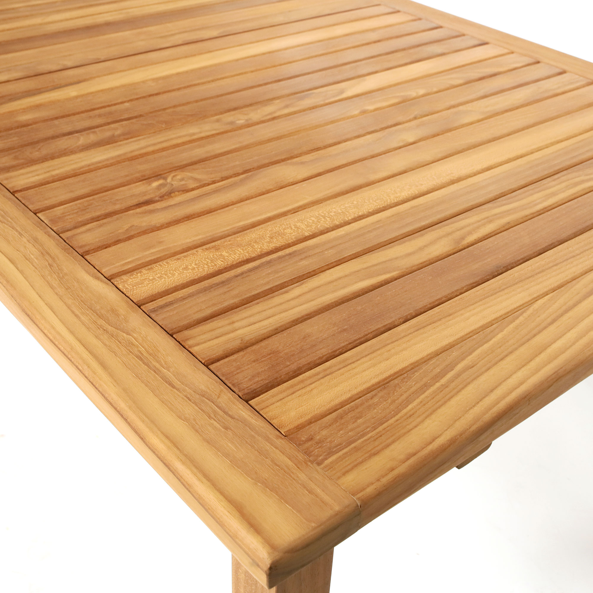 Auszieh-Gartentisch 'Ansgar', Teak, B 180 / 240 cm, L 100 cm, H 75 cm günstig bestellen