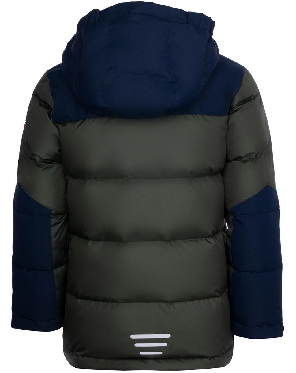 DaunenjaKids NARVIK in forest green/navy