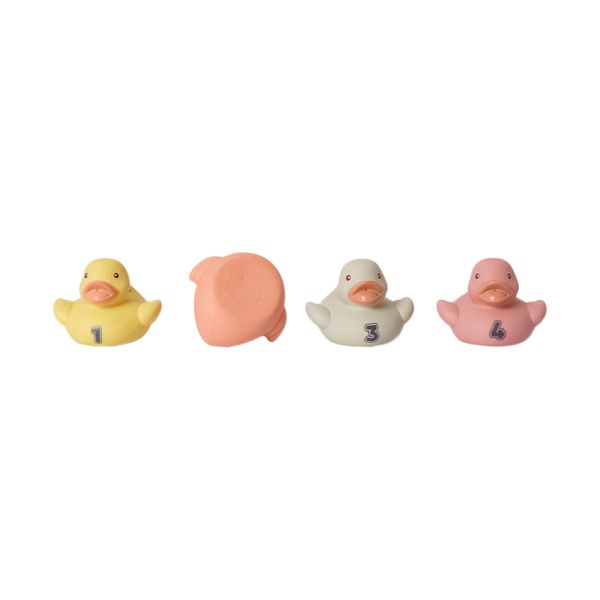 Baby Favorite Badeendjes 4-Delig - Bioplastic