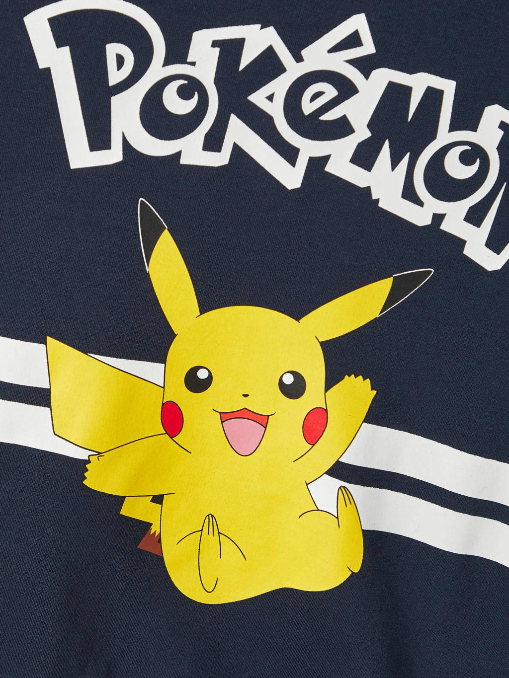 NAME IT Pokemon hoodie NKFJU met printopdruk donkerblauw