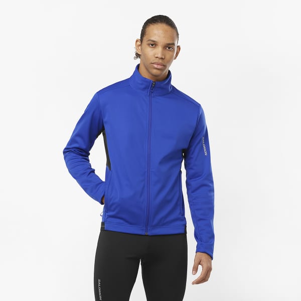 Veste ski de fond SALOMON GTX SSHELL WS JKT M SURF THE WEB