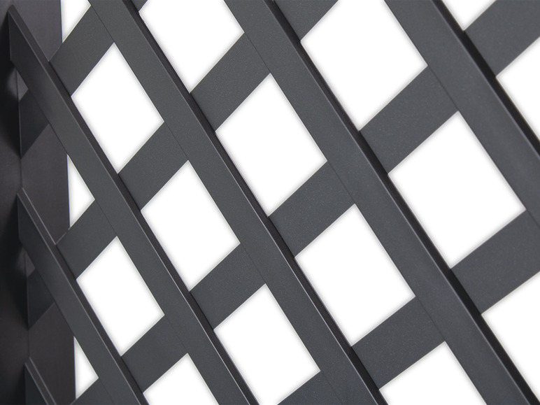 KHW bloembak met centraal trellis, L 100 cm, 110 liter, kunststof