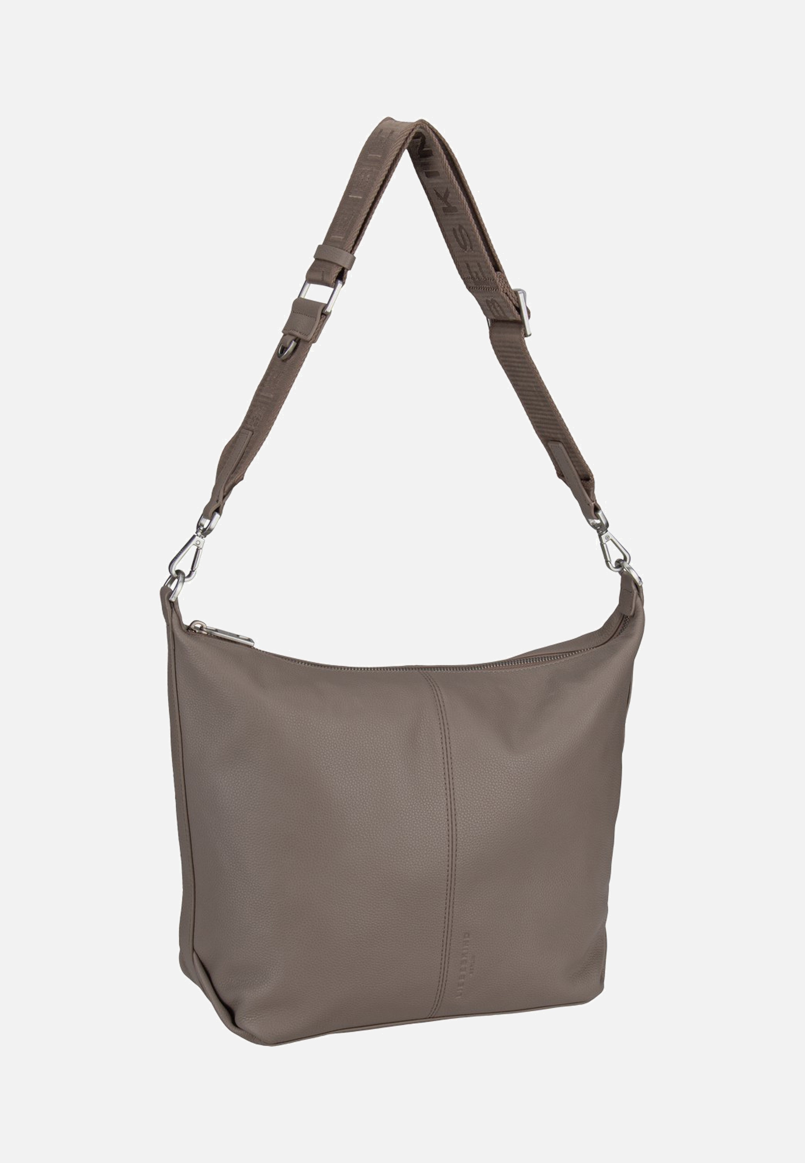 Paris M Small Pebble Neutral Grey - Hobo Bag