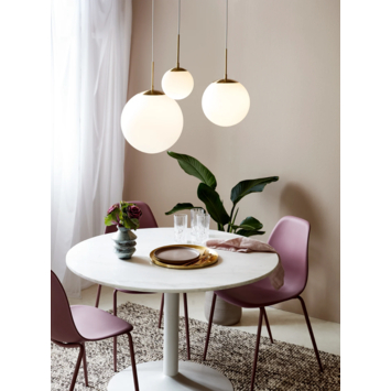 Nordlux hanglamp Grant opaal messing Ø 15cm E14