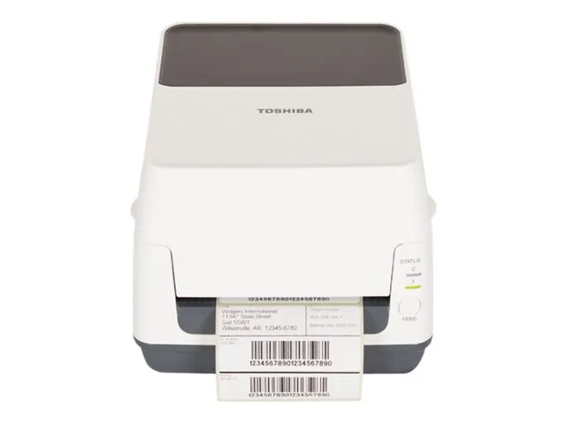Toshiba B-FV4D-GS14-QM-R - Etiketprinter - direkte termisk - Rulle (11,8 cm) - 203 dpi - op til 152.4 mm/sek. - USB 2.0, LAN, seriel