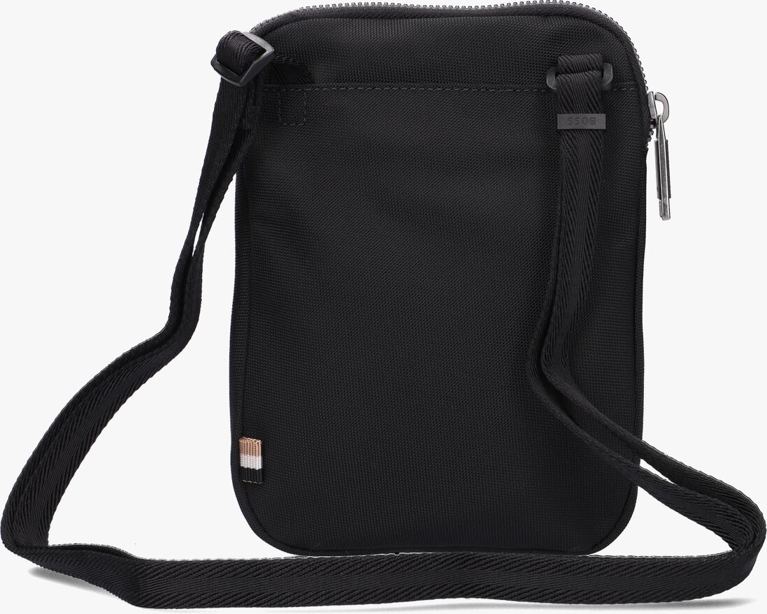 BOSS zwarte boss telefoonhoesje catch_phone pouch