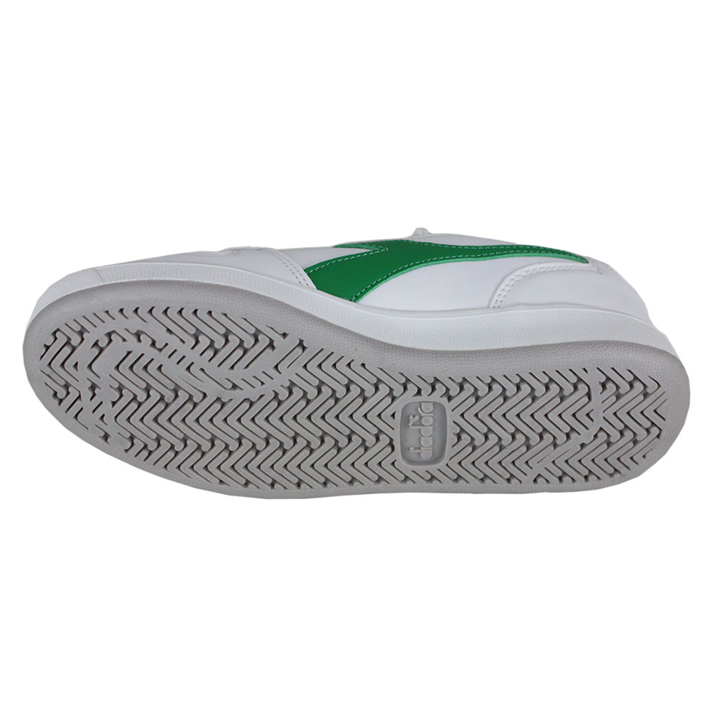 Tênis Diadora Playground GS 101.173301 01 C1931 Branco/Creme Ervilha