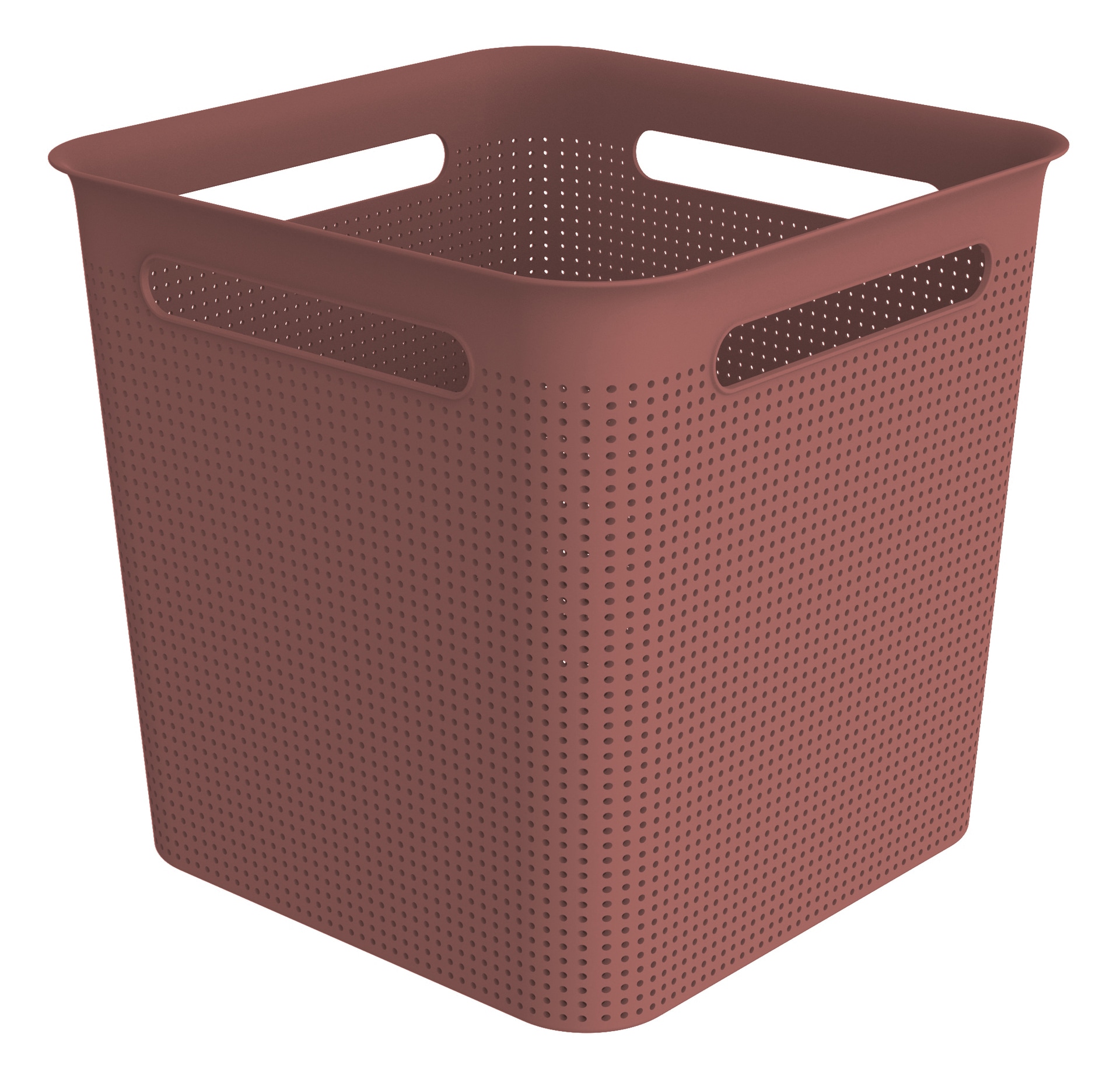 rotho Aufbewahrungsbox BRISEN 18 Liter Iron rot