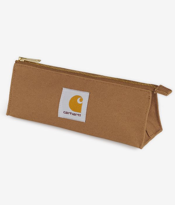 Carhartt WIP Canvas Pencil Case Tasche (hamilton brown)