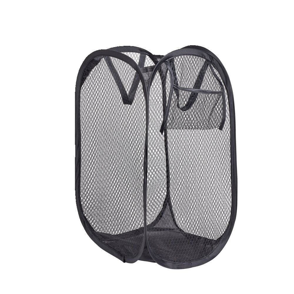 Panier à linge 20L pliable avec poignées 23,5x23,5x46,5cm