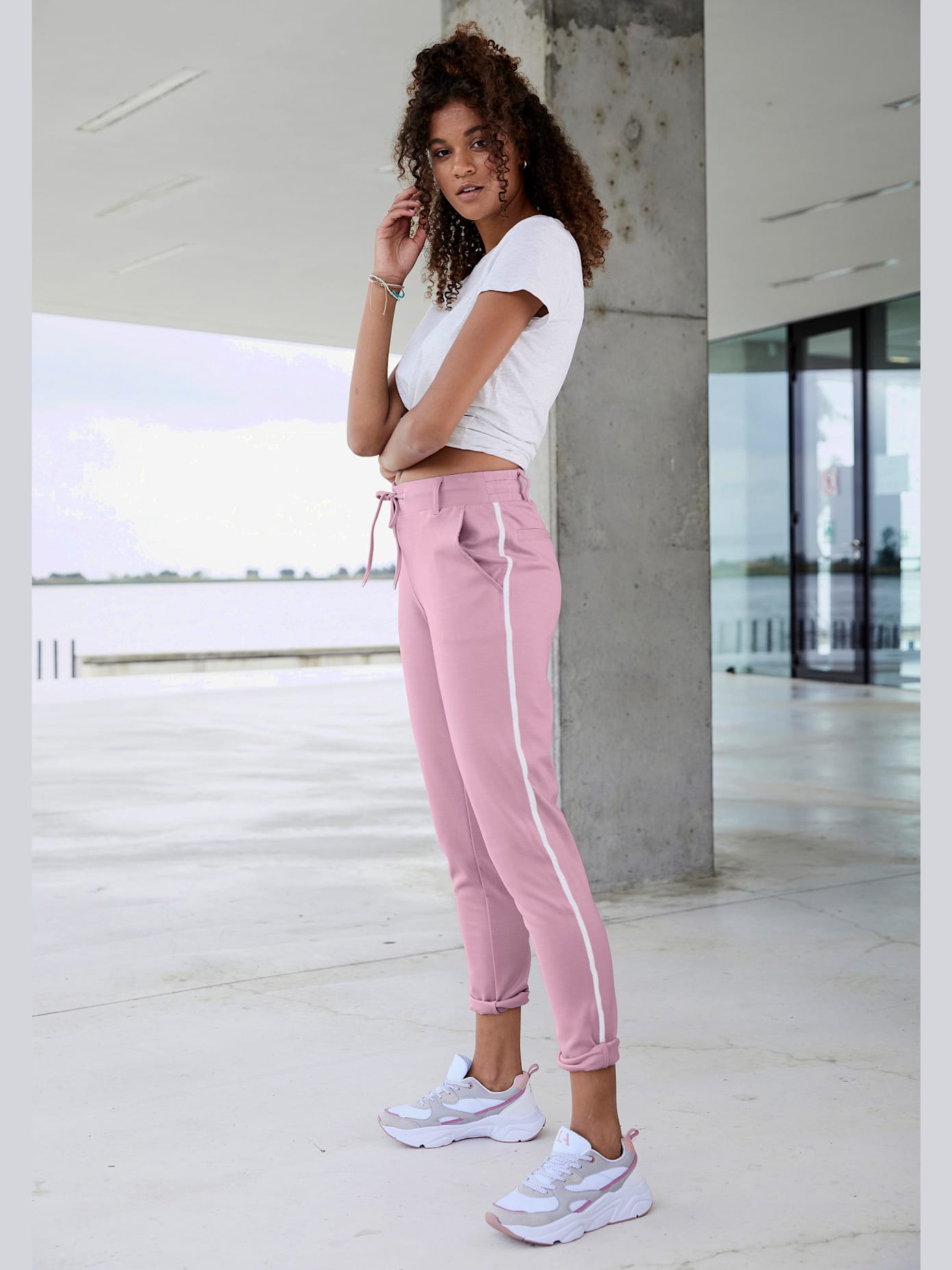 Pantalon de jogging jogging élastique doux