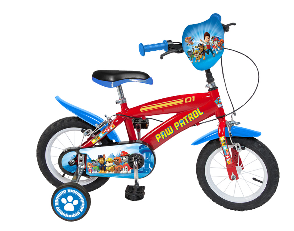 BICICLETA PATRULHA PATA VERMELHO TOIMSA R12''