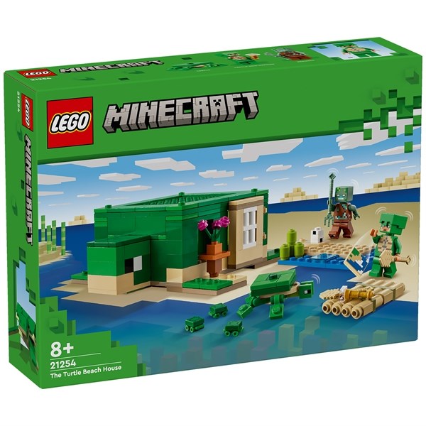 Køb LEGO® Minecraft® Skildpaddestrandhuset