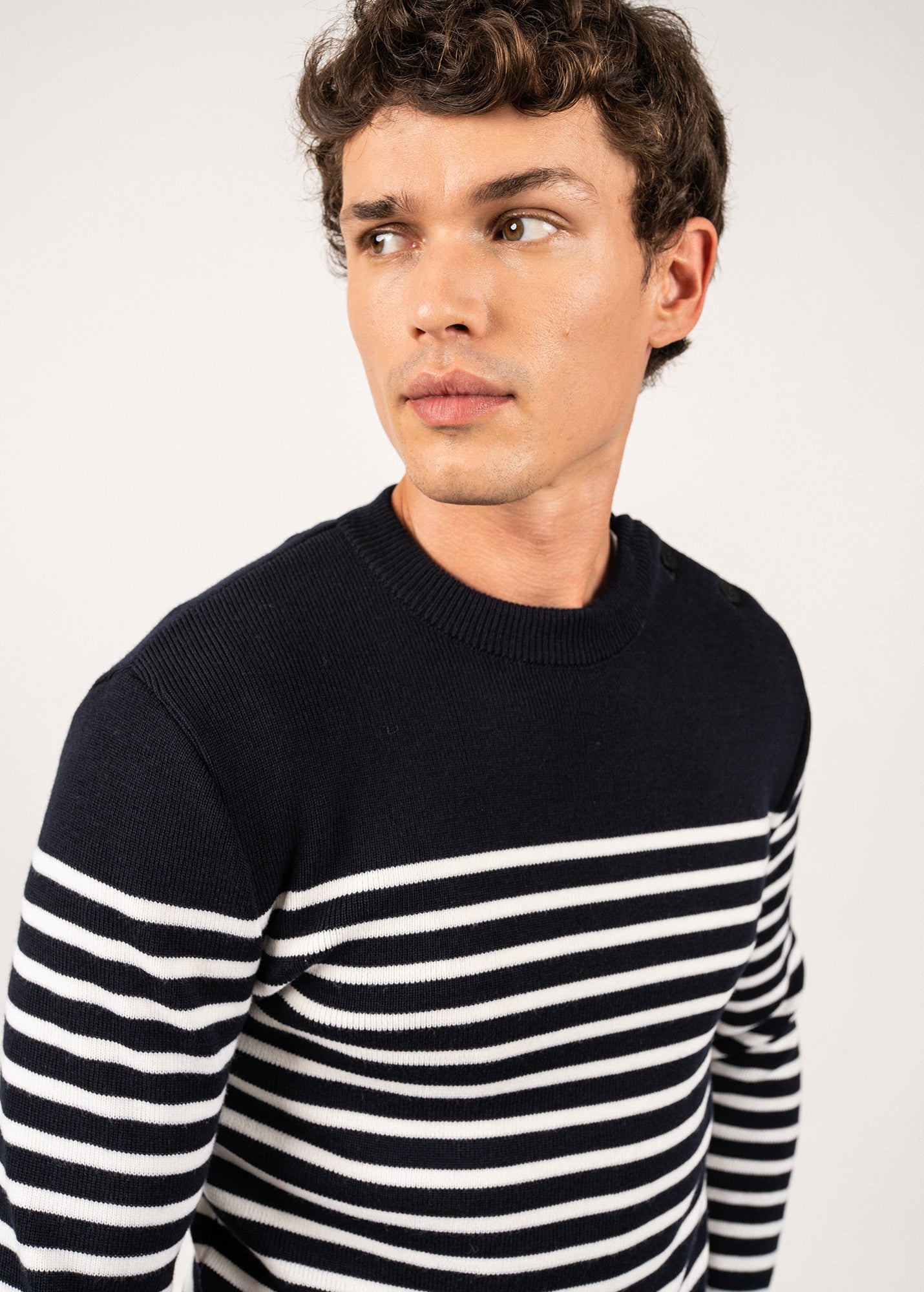 Pull marin rayé Rochefort