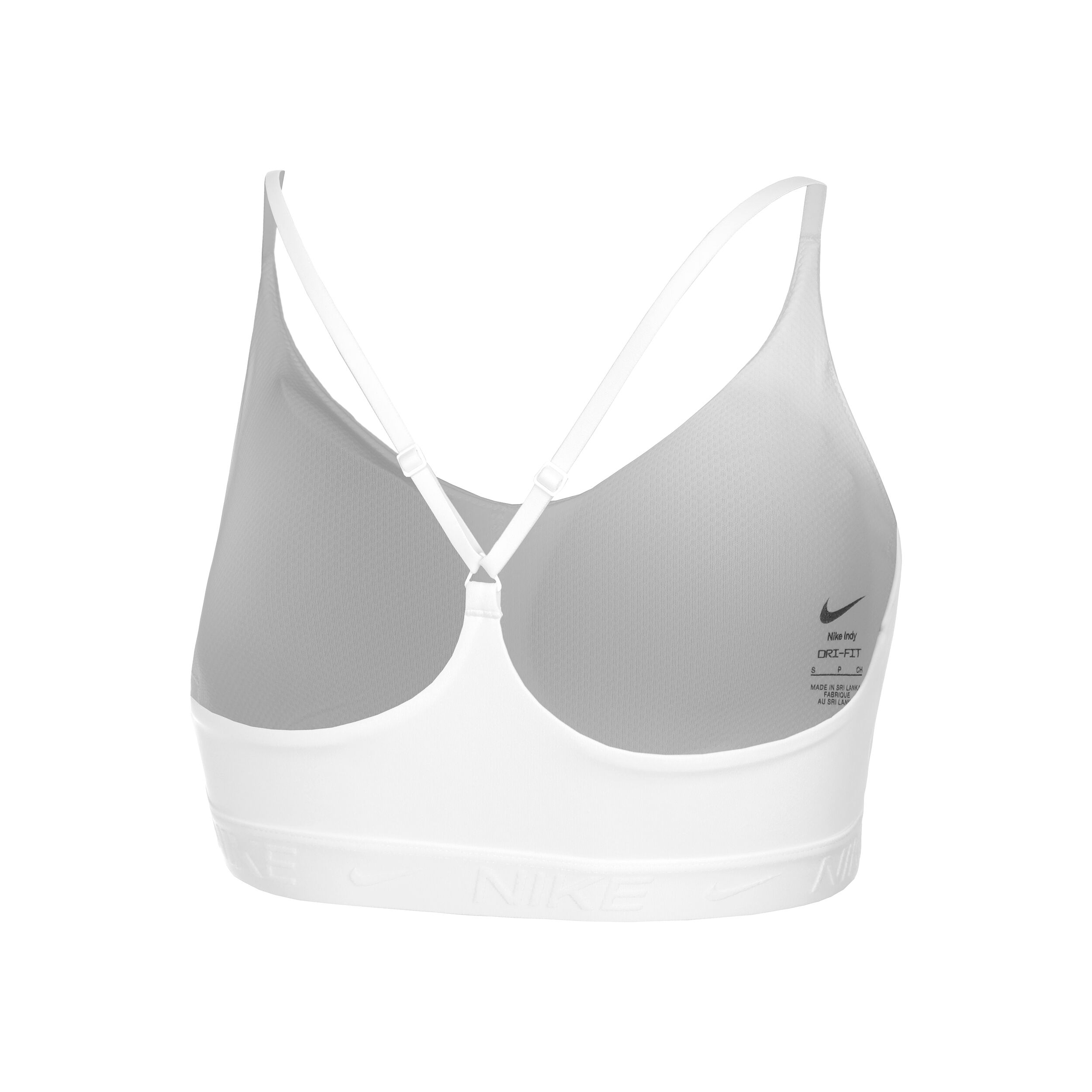 Nike Dri-Fit Indy Padded Soutien-gorge Sport Femmes - Blanc