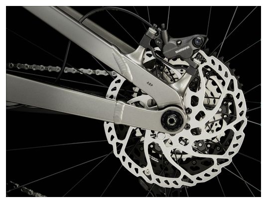VTT Électrique Tout-Suspendu Trek Fuel EXe 8 Shimano XT 12V 360 Wh 29'' Gris Mercure 2024