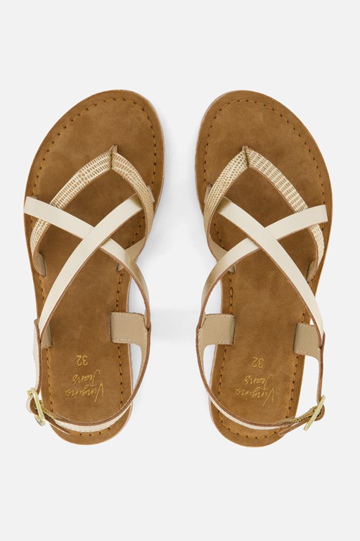 Vingino Coco Sandalen goud Leer