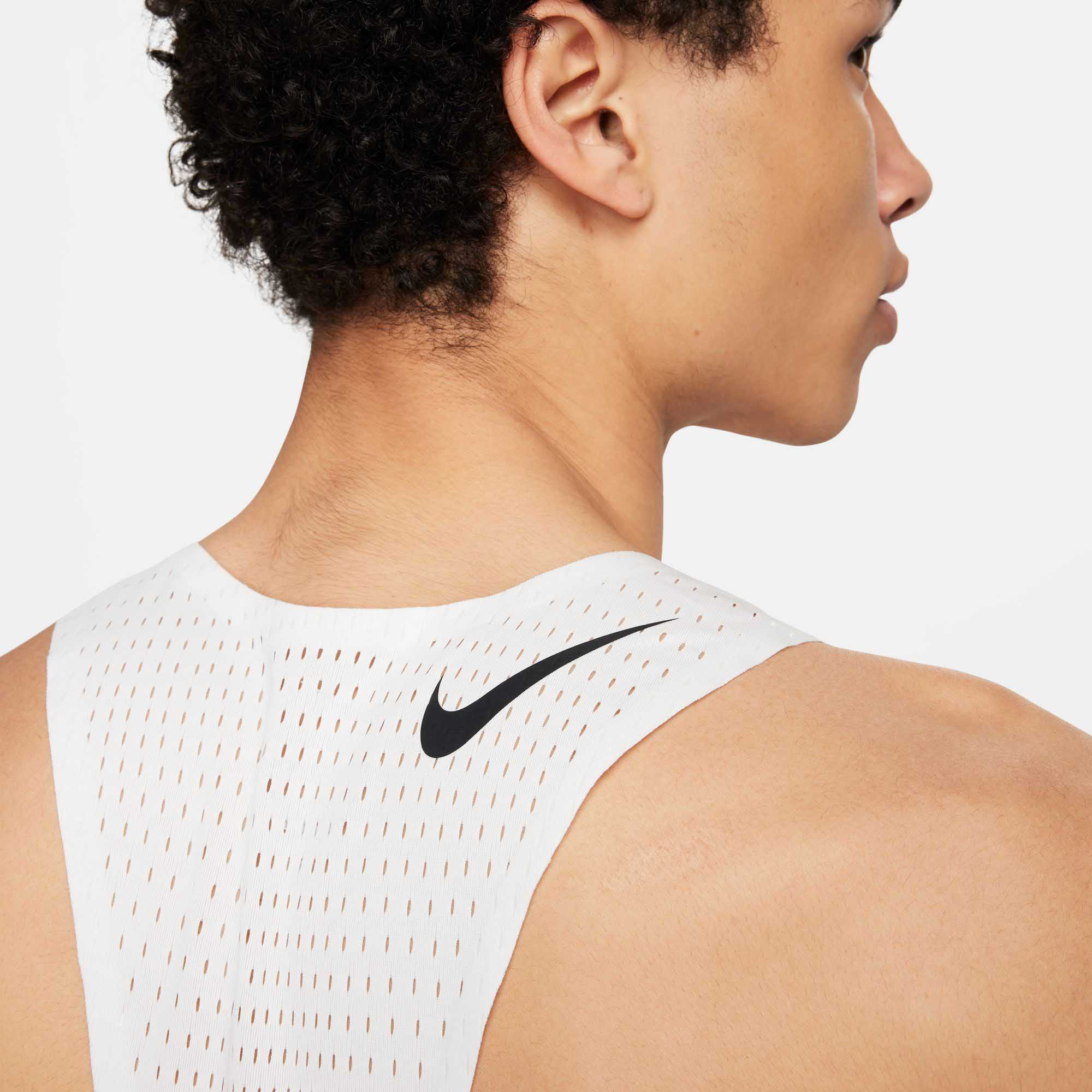Aeroswift Dri-FIT ADV Singlet Herre 121/Summit White/Black