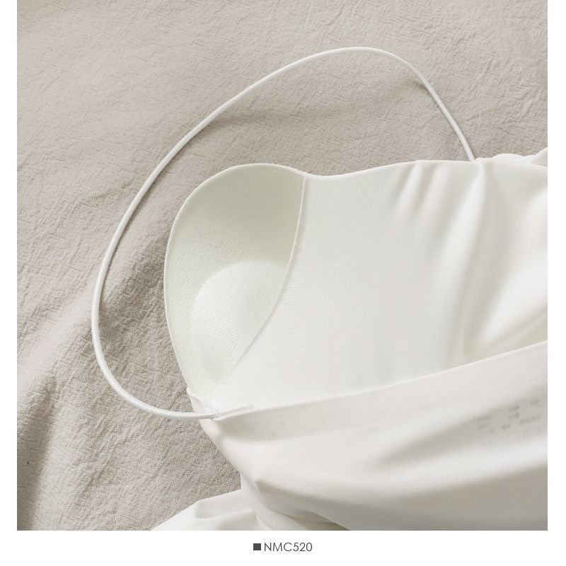 Lemongrass - Gewatteerde crop top met camisole