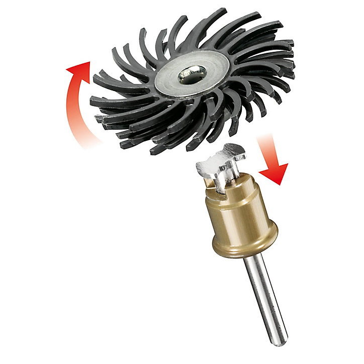Pinceau abrasif détail SpeedClic EZ (471S) Dremel