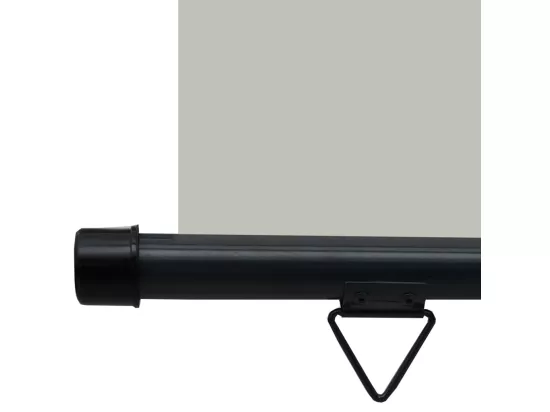 Auvent latéral de balcon 125x250 cm Gris