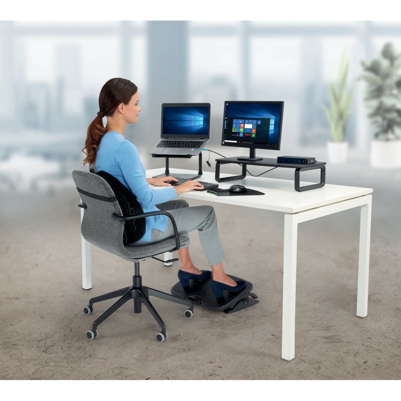 Rehausseur kensington smartfit pour ordinateur portable sans surface de charge 4 hauteurs