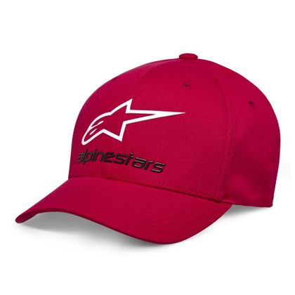 Casquette Alpinestars ALWAYS 2.0 HAT - Rouge / Blanc
