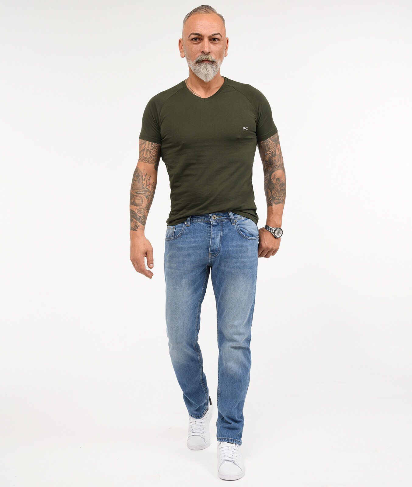 Rock Creek Jeans Straight-Cut