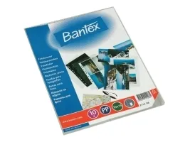 Fotolommer A4 10x15 cm Bantex 2112 PP til 8 foto (pose a 10 stk.)