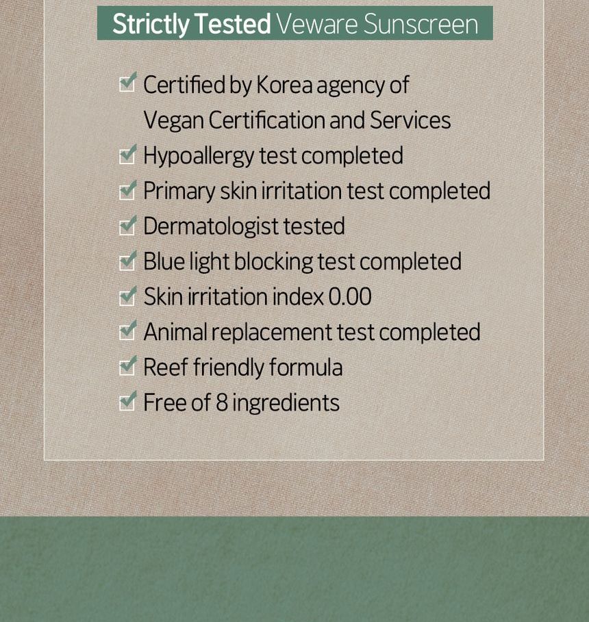 veware - Vegan Toneup Zonnecrème
