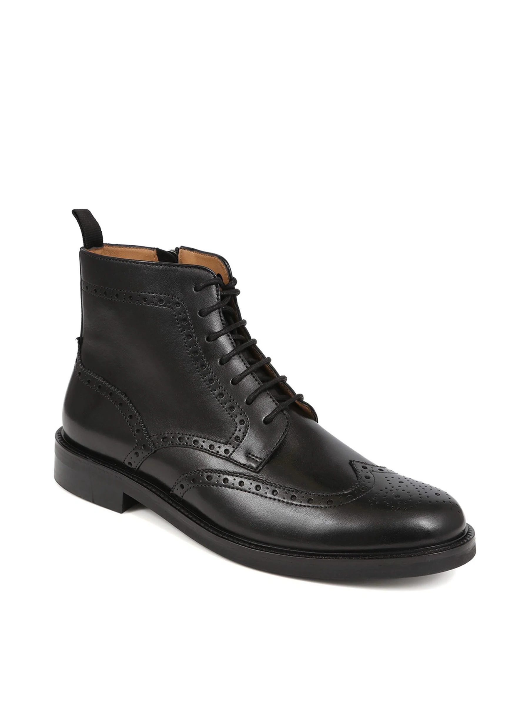 Zwart - Jones Bootmaker Fletcher Leather Boots