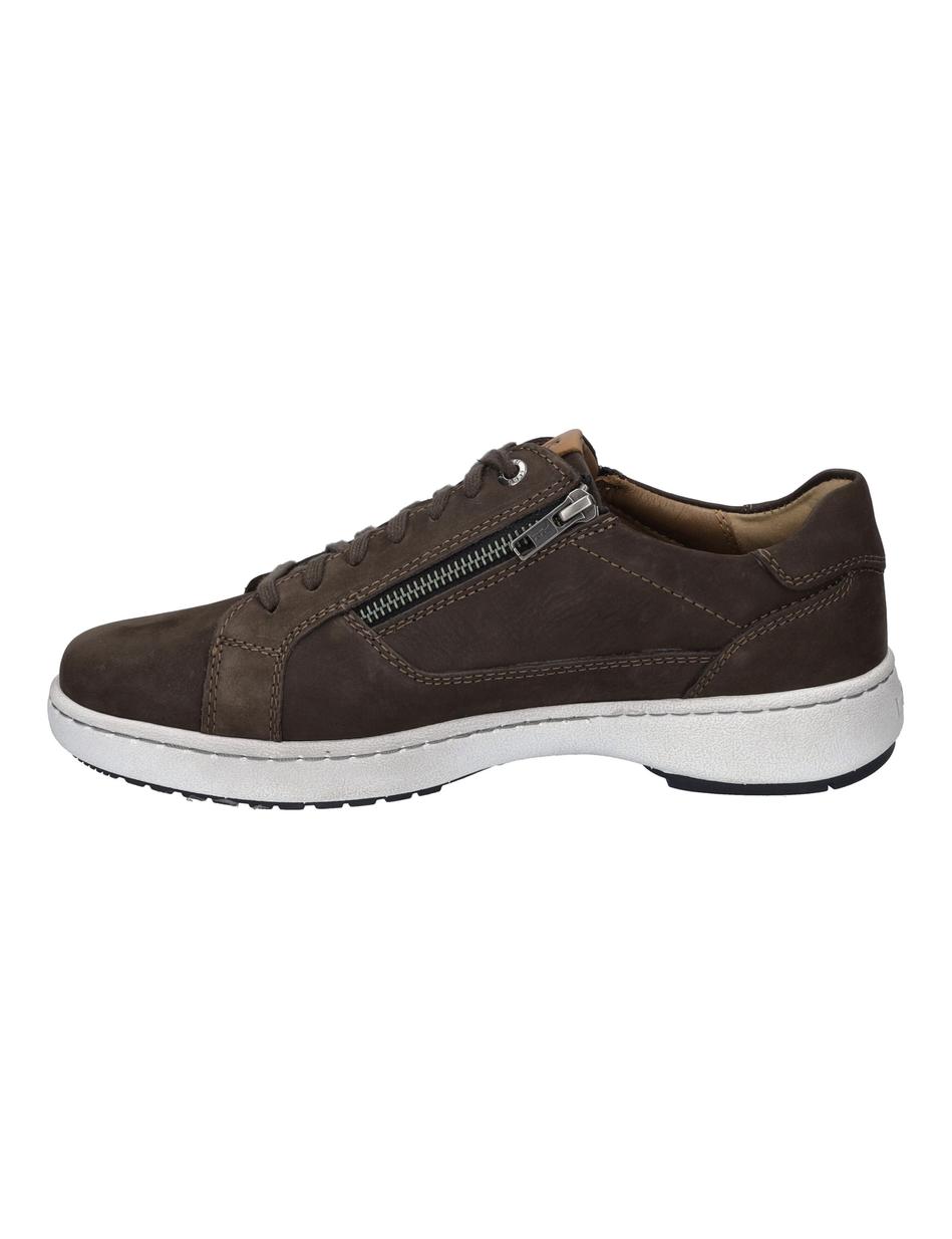 Halbschuh David 07, anthrazit-kombi