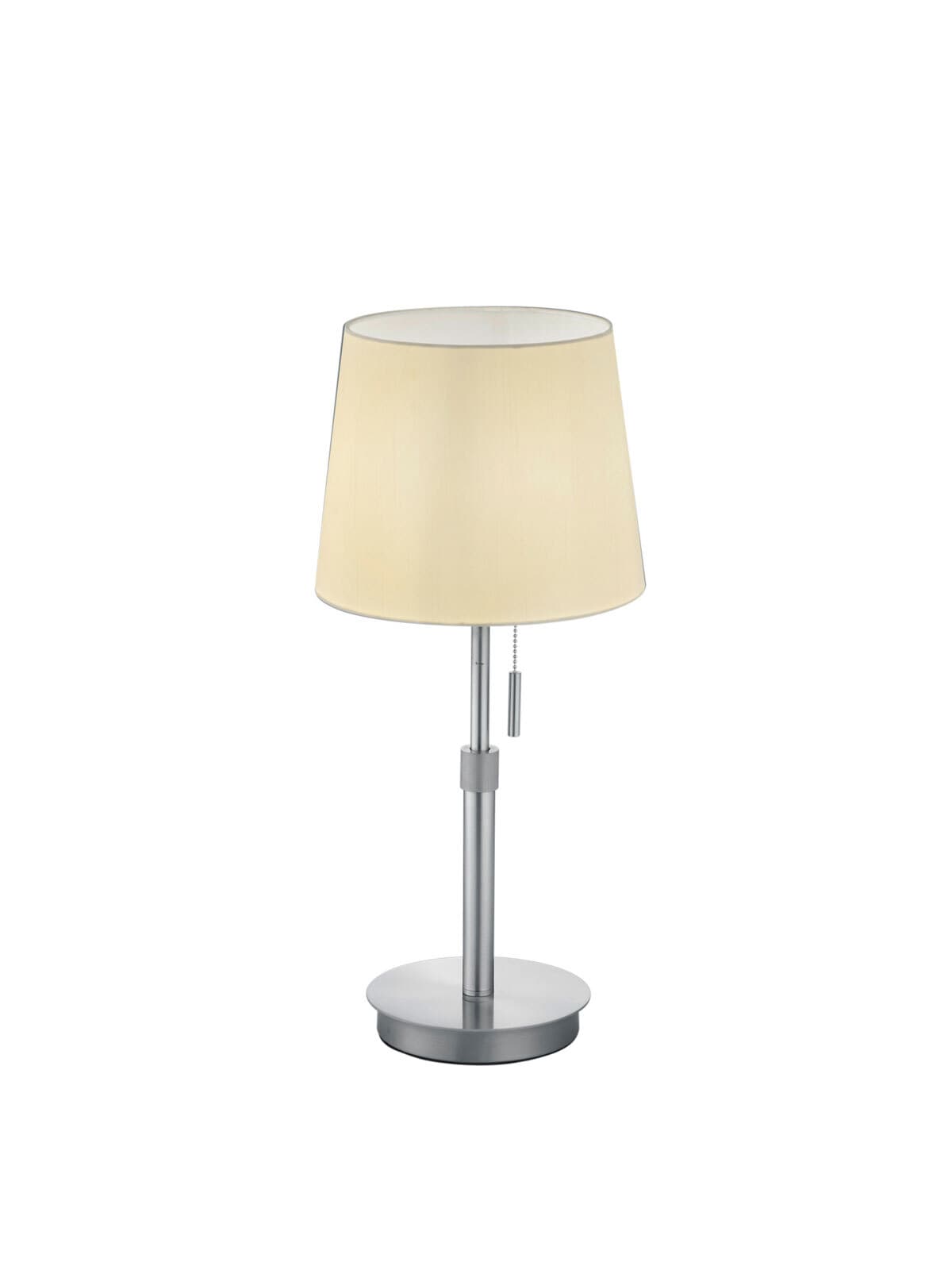 TRIO Retrofit Tischlampe LYON nickelfarbig
