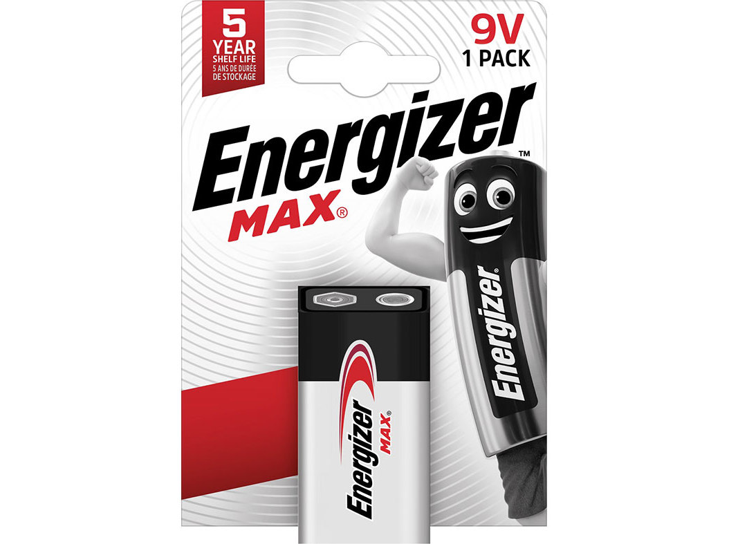 PILHA ALCALINA ENERGIZER 9V ULTRA  MAX 1 UNIDADE